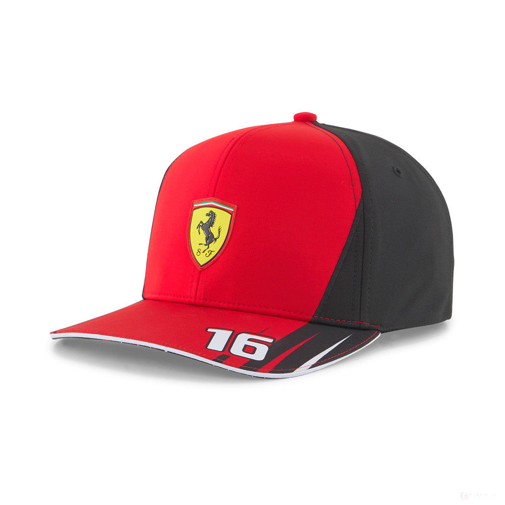 Puma Ferrari Charles Leclerc LC Baseball Cap, Red, 2022