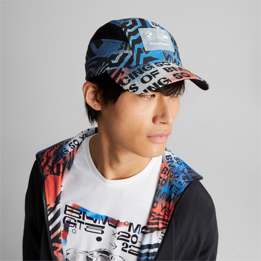 BMW MMS Statement Cap Puma Black-AOP 2022
