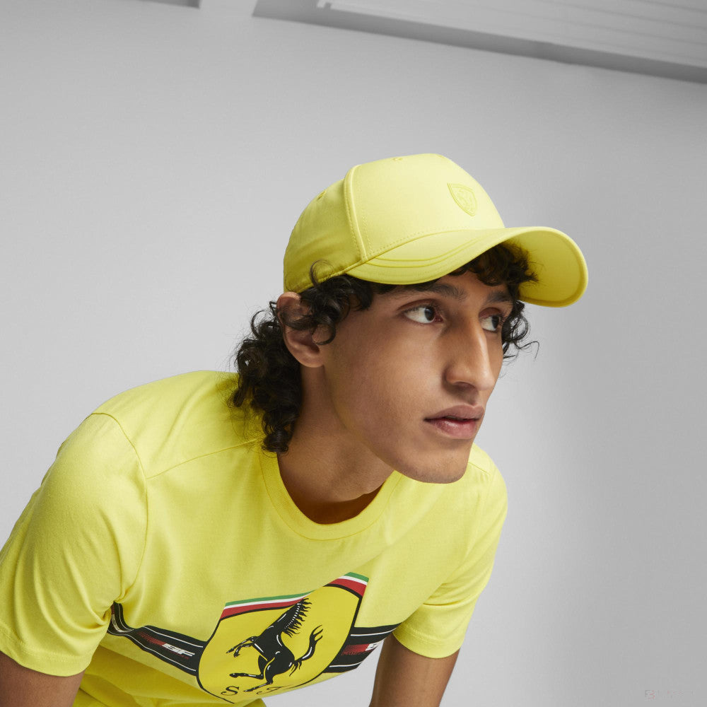 Ferrari cap, Puma, sptwr race, yellow