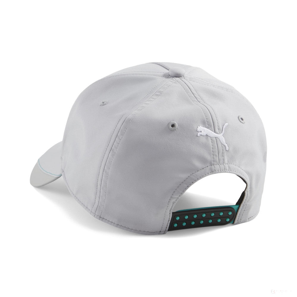 Mercedes cap, Puma, team, silver