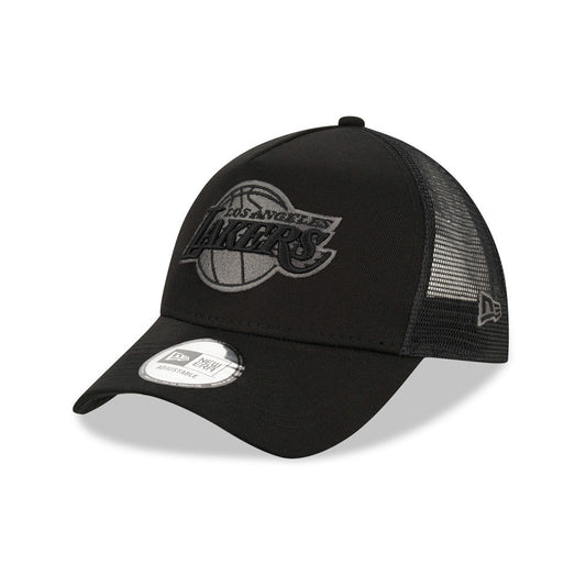Los Angeles Lakers cap, New Era, trucker, 9FORTY, black