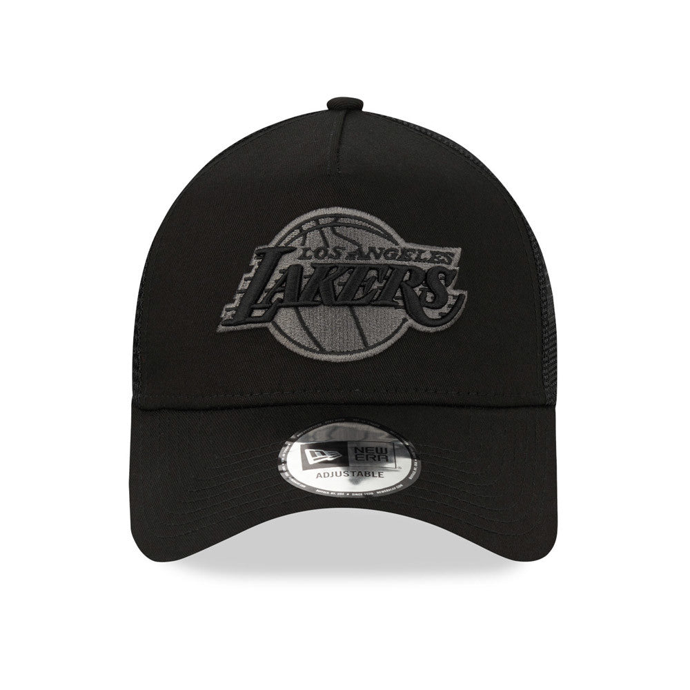 Los Angeles Lakers cap, New Era, trucker, 9FORTY, black
