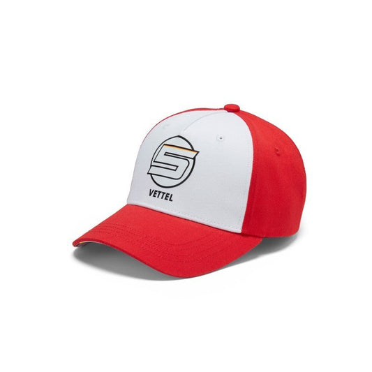 Ferrari Baseball Cap, VETTEL5, Adult, Red, 2018