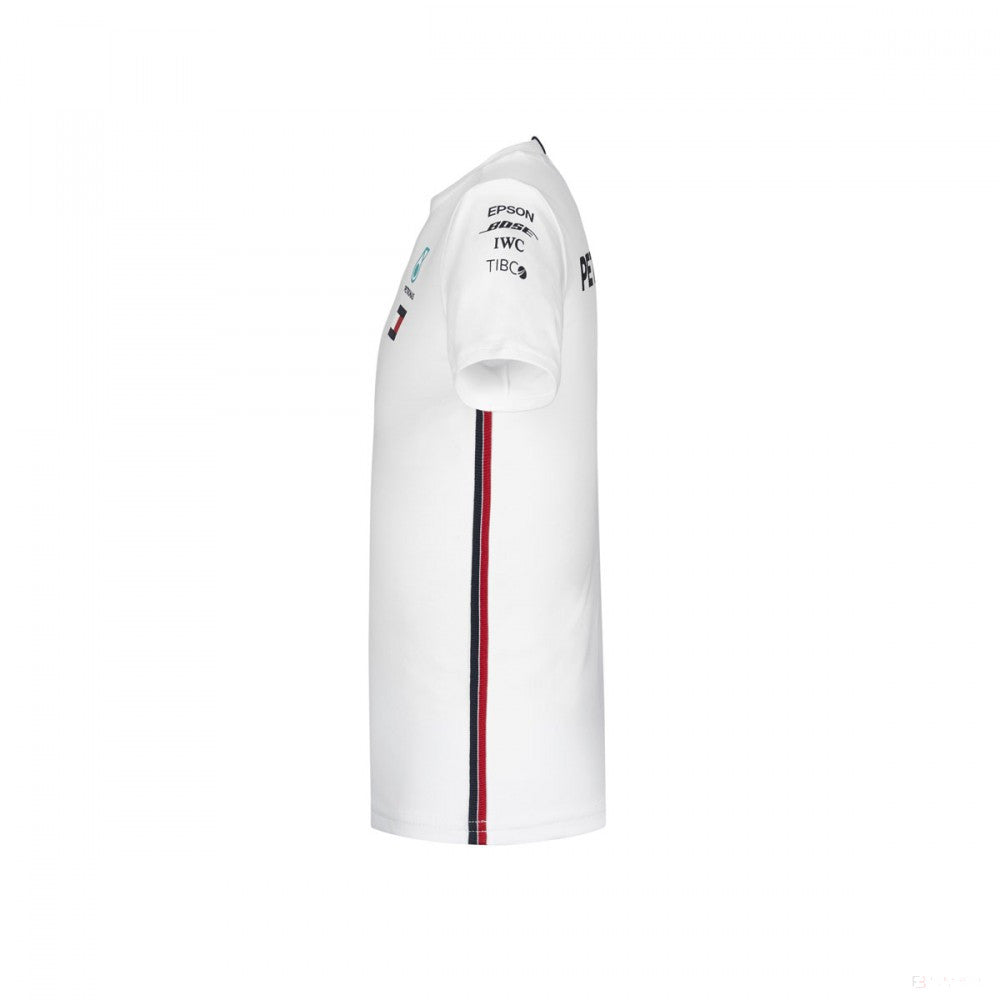 Mercedes Kids T-shirt, Team, White, 2019