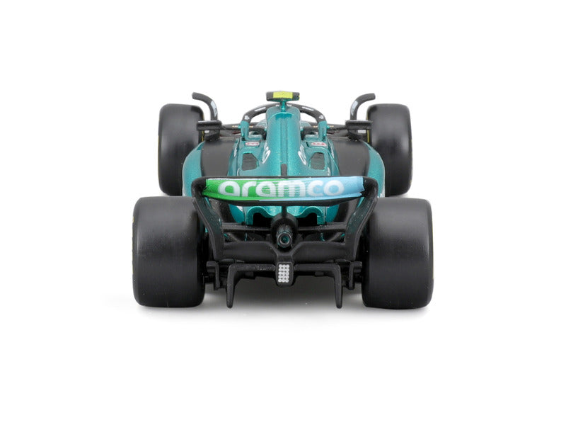 Aston Martin model car, AMR23, bburago, 1:43, Fernando Alonso #14, 2023