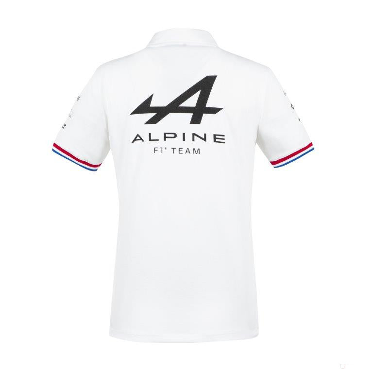 Alpine Womens Polo, Team, White, 2021