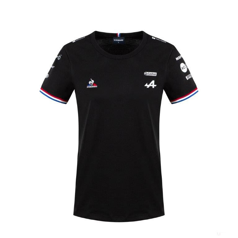 Alpine Womens T-shirt, Team, Black, 2021