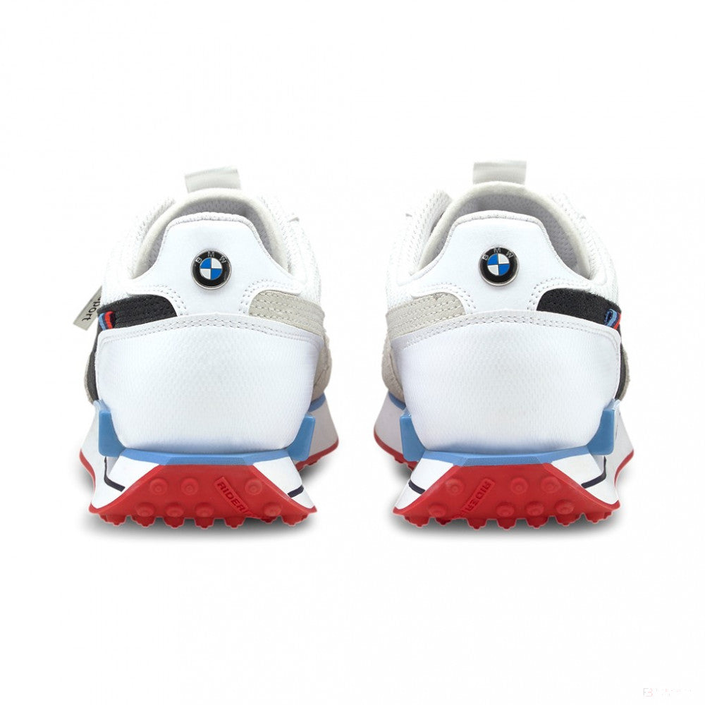 BMW Kids Shoes, Puma Future Rider, White, 2021