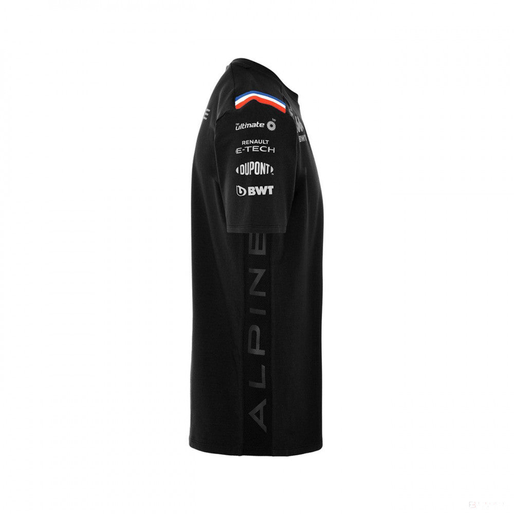 Alpine F1, Kids, Team Tee, Black, 2022