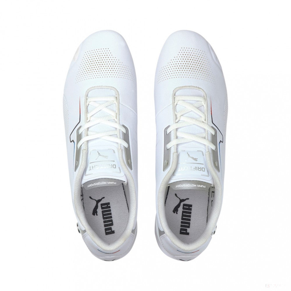 BMW Kids Shoes, Puma Drift Cat 8, White, 2021