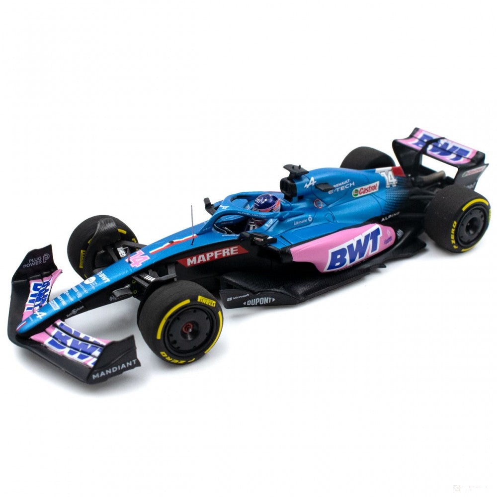 Fernando Alonso BWT Alpine F1 Team A522 Formula 1 Bahrain / Australia GP 2022 Double Set
