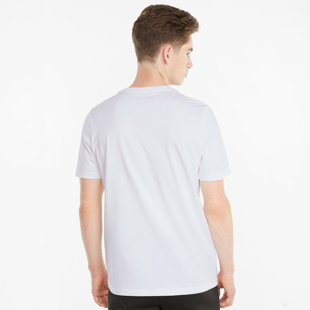 BMW T-shirt, Puma BMW MMS ESS Logo, White, 2021
