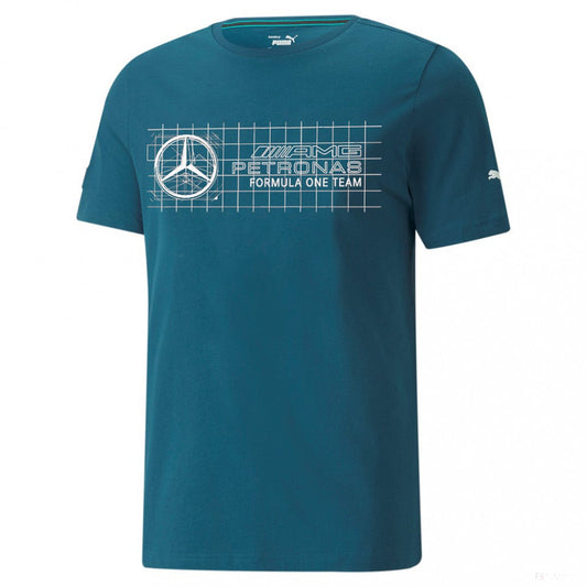 Puma Mercedes T-shirt, Blue, 2022