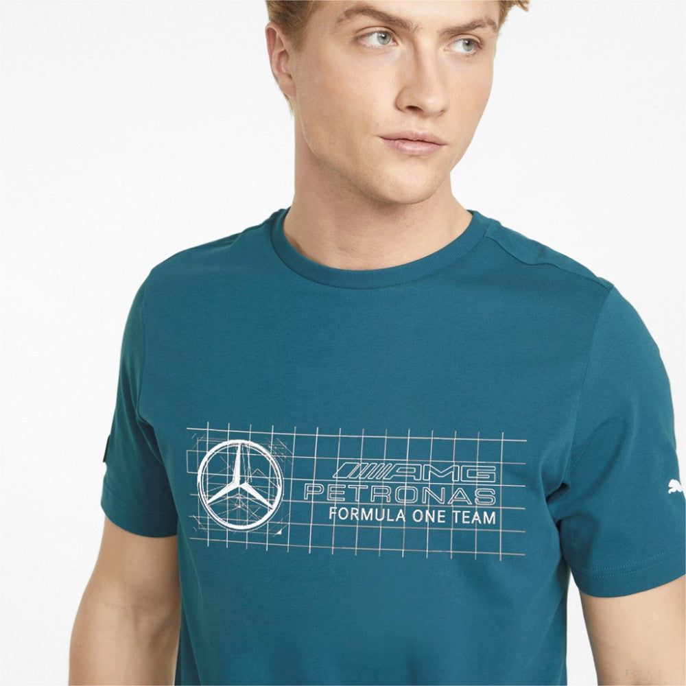 Puma Mercedes T-shirt, Blue, 2022