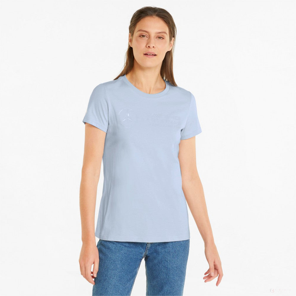 Puma Mercedes Womens T-shirt, Blue, 2022