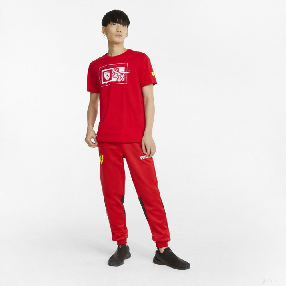 Puma Ferrari Race T-shirt, Red, 2022