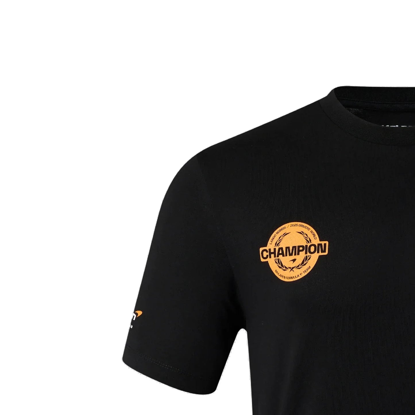 McLaren t-shirt, Lando Norris, World Champion 2025, Special Edition, black