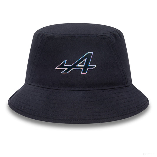 Alpine Iridescent Bucket Hat, Blue