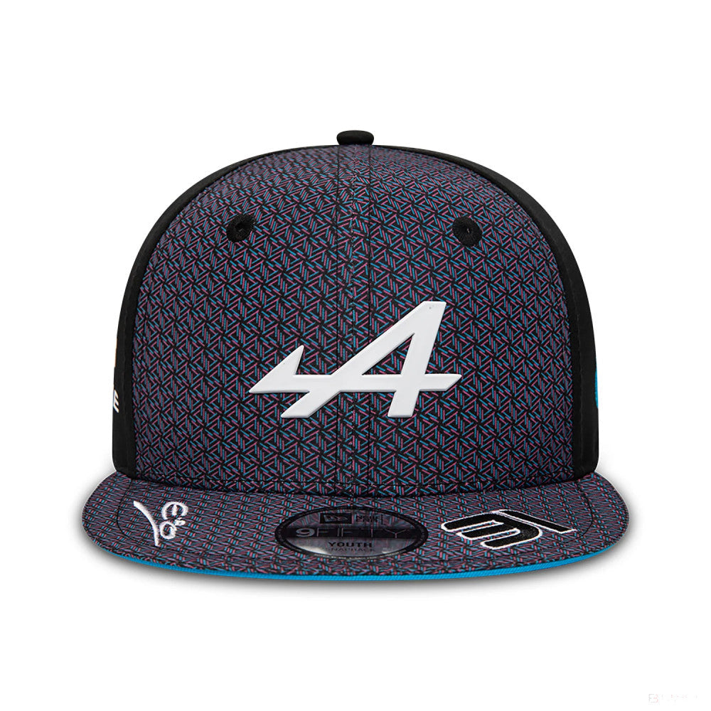 Alpine Esteban Ocon 9FIFTY Cap, Pc Kids Black-Youth