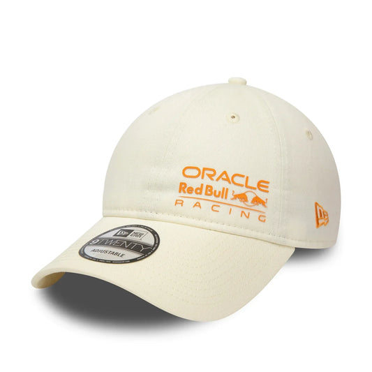 Red Bull Racing cap, seasonal, chrome, New Era, 9TWENTY, cream