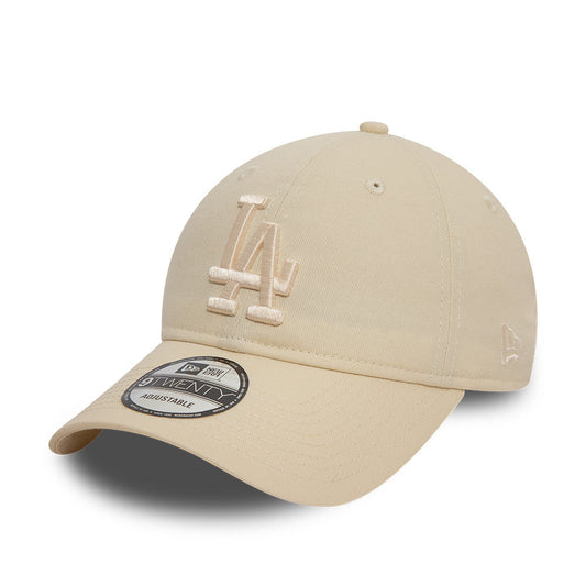 Los Angeles Dodgers cap, New Era, 9TWENTY, essential, beige
