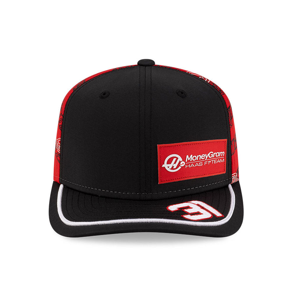 Haas F1 Baseball Cap, Japan SE, Esteban Ocon, New Era, 9SEVENTY, Black 🔥