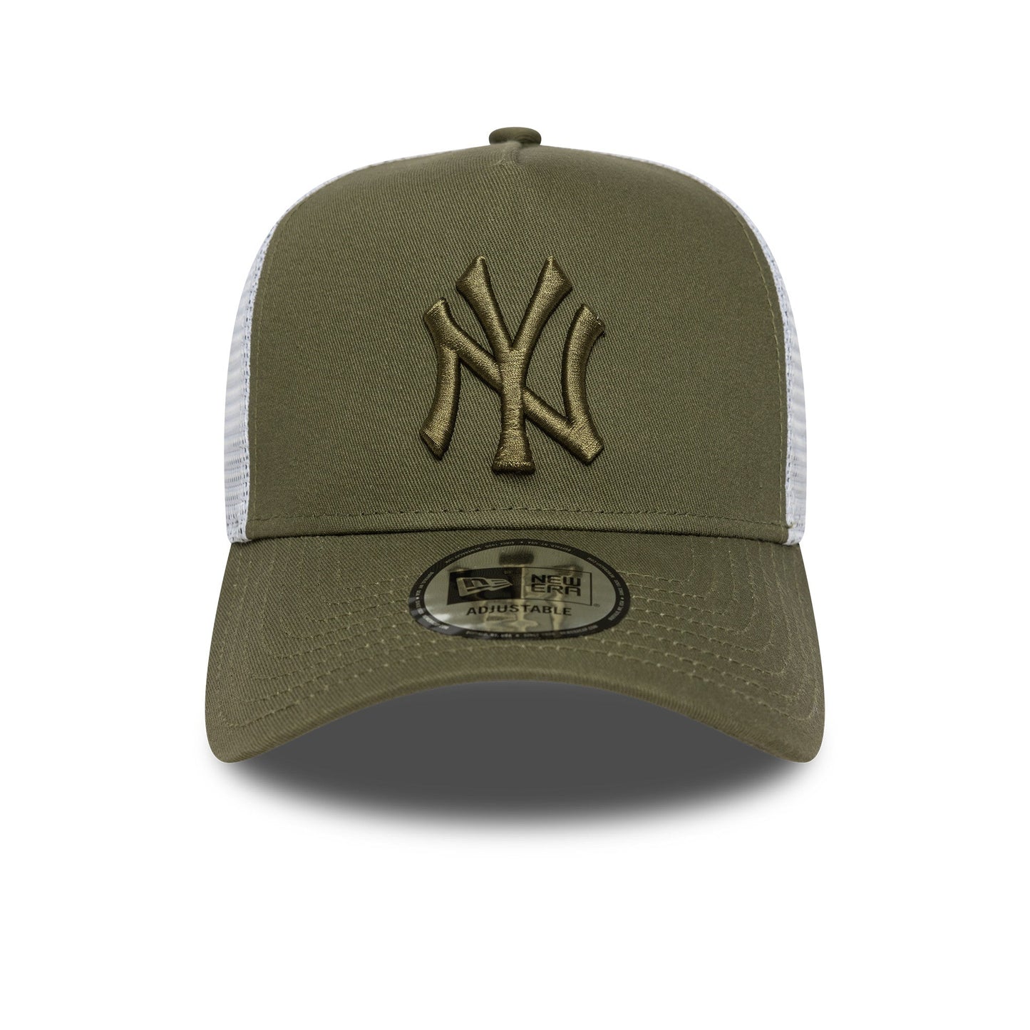 New York Yankees cap, New Era, trucker, essential, khaki