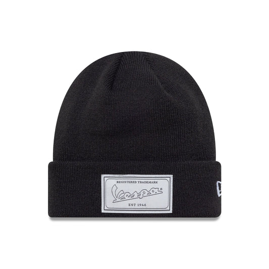 Vespa beanie, seasonal, cuff knit, New Era, black