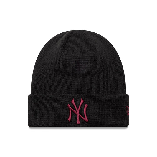 New York Yankees beanie, League essential, New Era, black
