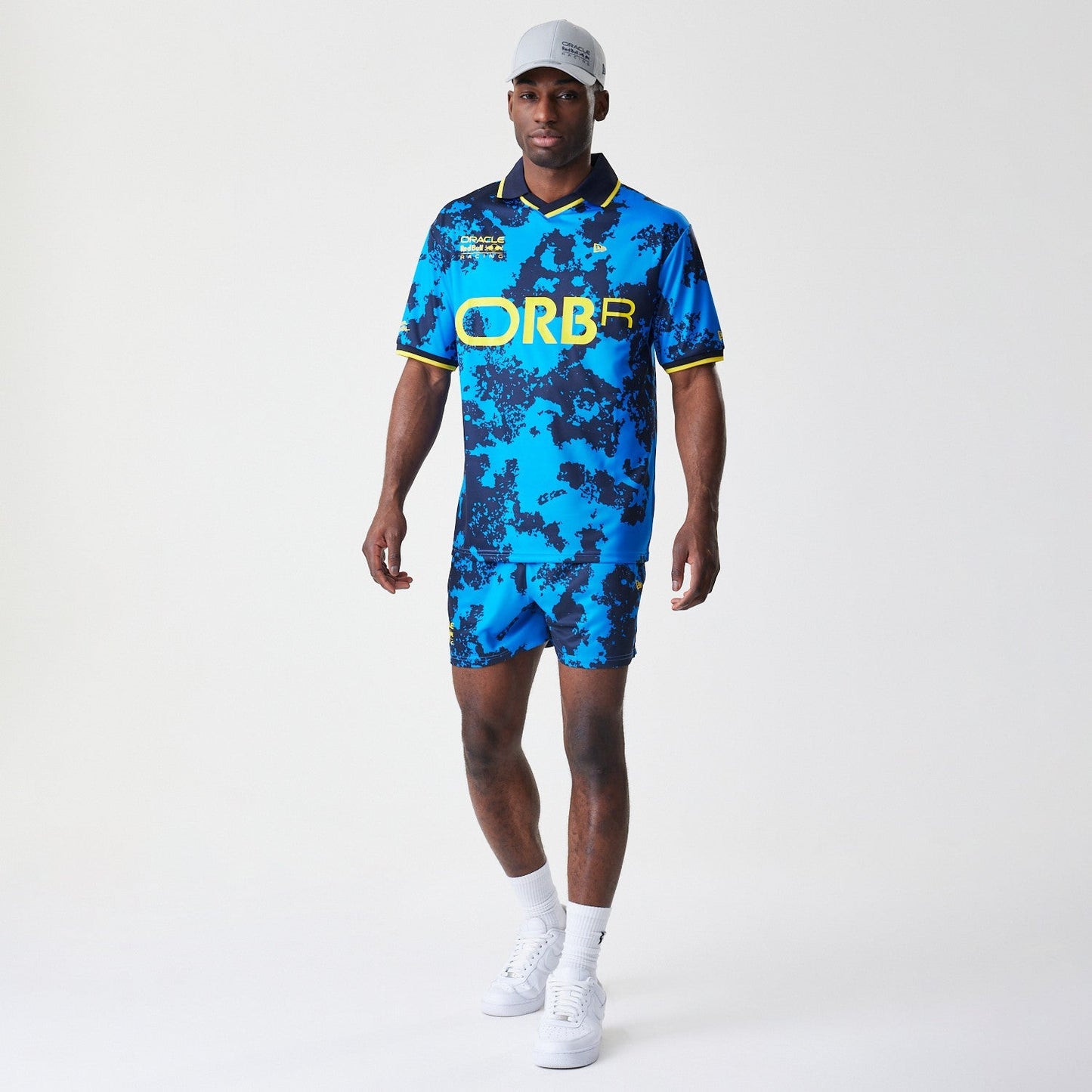 Red Bull Racing shorts, football, New Era, camoflauge, blue