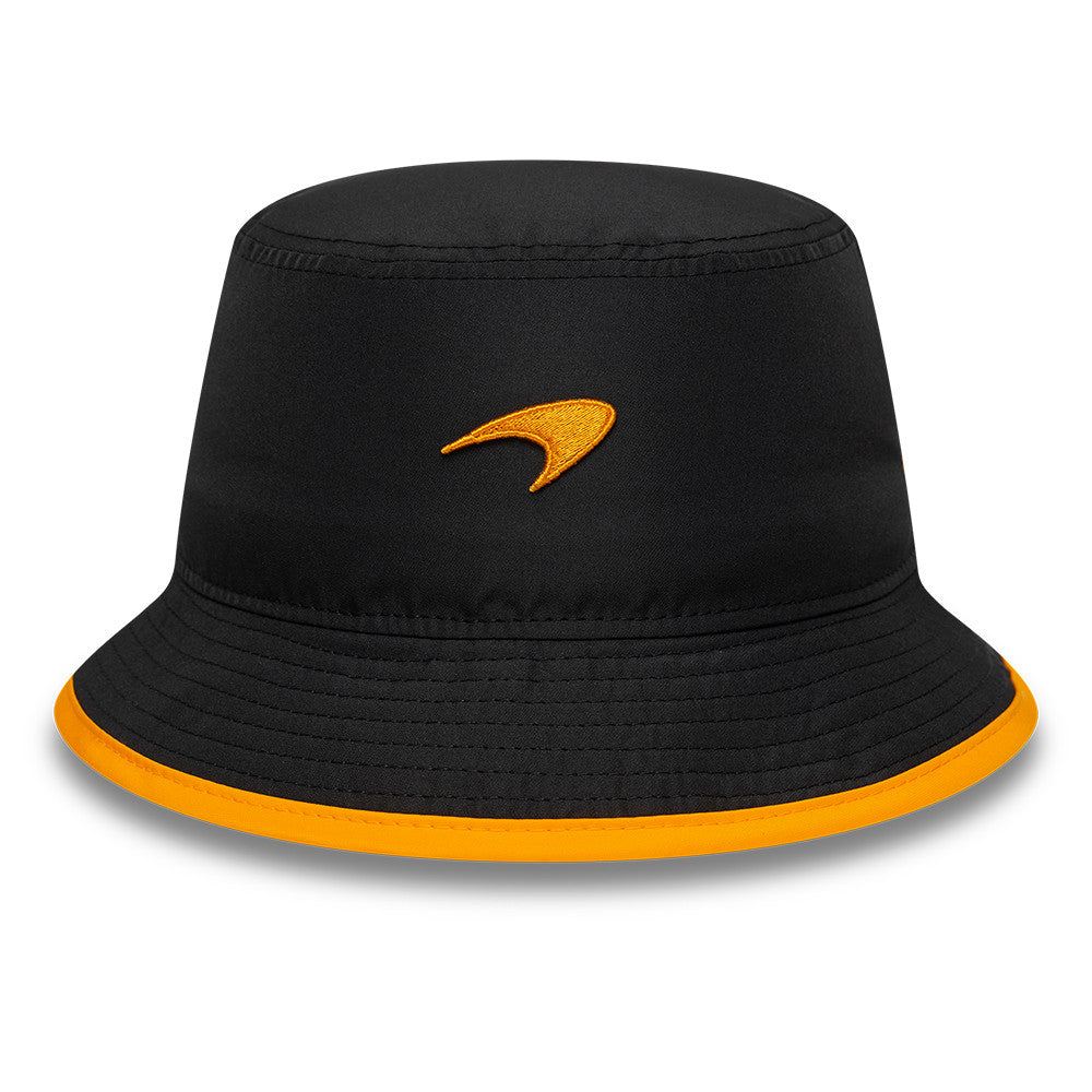 McLaren x Reiss bucket hat, seasonal, tapered, New Era, 9FORTY, black