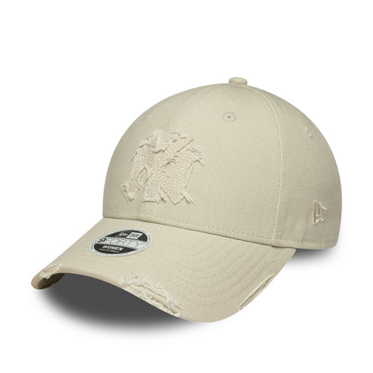 New York Yankees cap, distressed, New Era, 9FORTY, grey, women