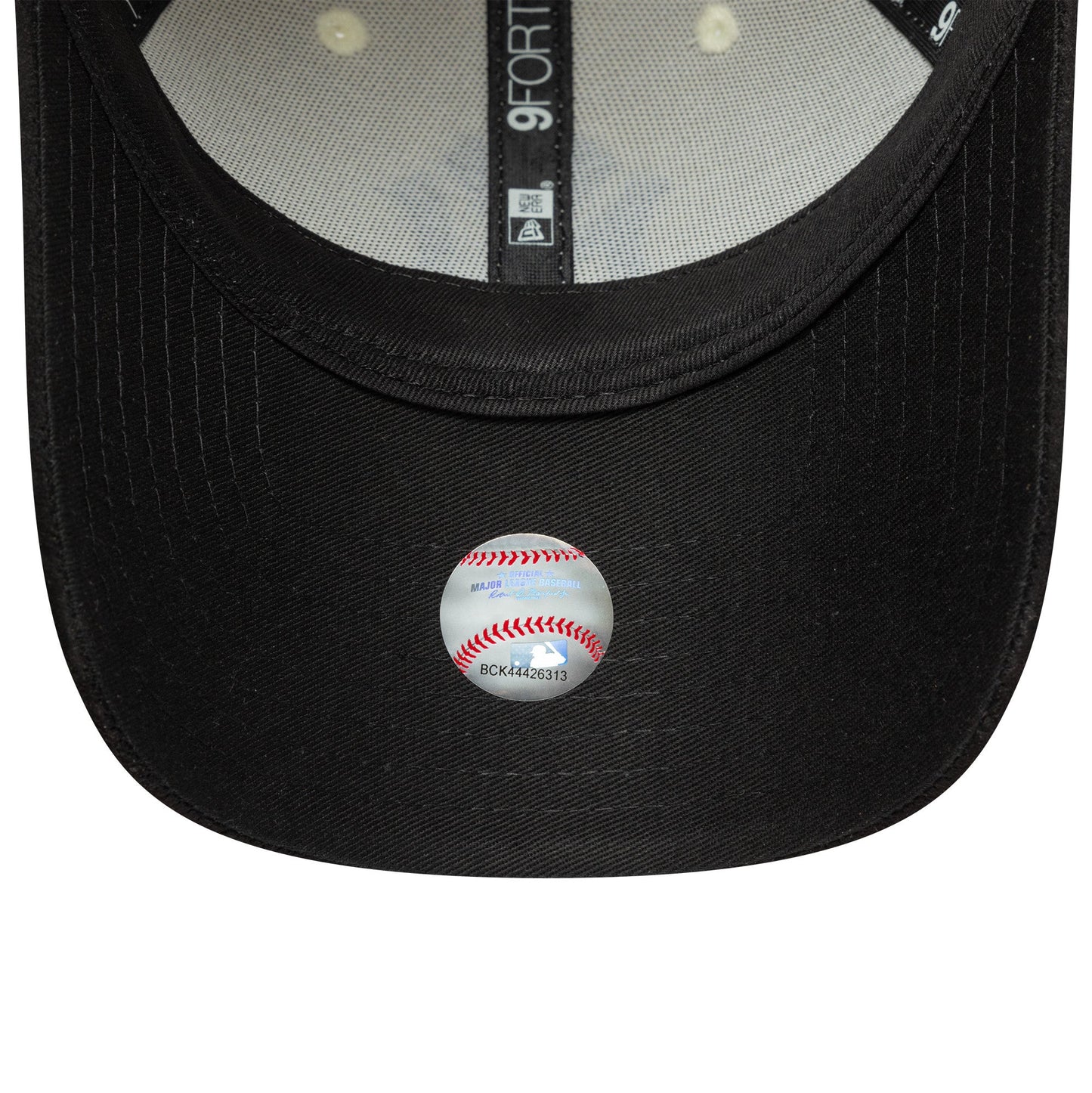 New York Yankees cap, faux suede, New Era, 9FORTY, beige-black