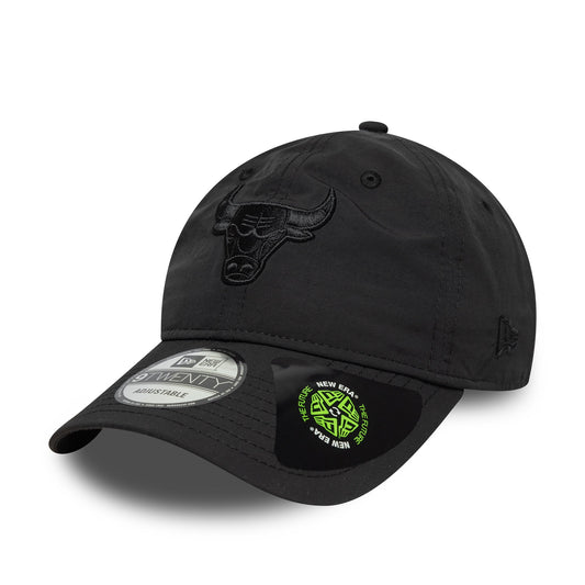 Chochago Bulls cap, recycled tonal, New Era, 9TWENTY, camouflage, black