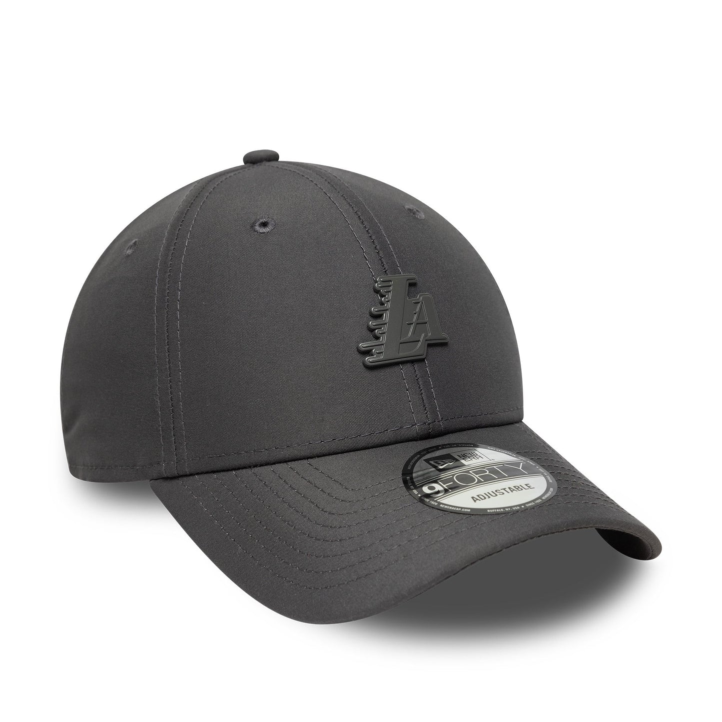 Los Angeles Lakers cap, pin, New Era, 9FORTY, gray