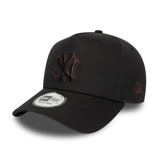 New York Yankees cap, outline pin, New Era, 9FORTY, black