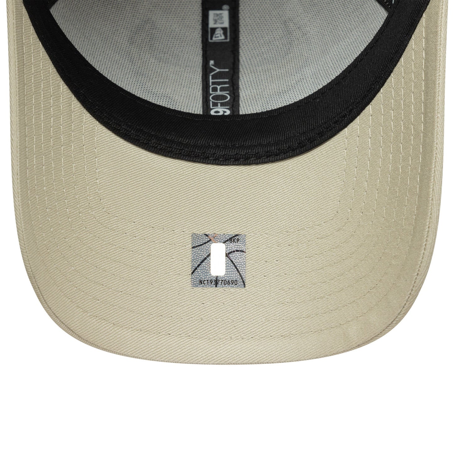 Chicago Bulls cap, TEAM OUTLINE pin, 9FORTY, grey