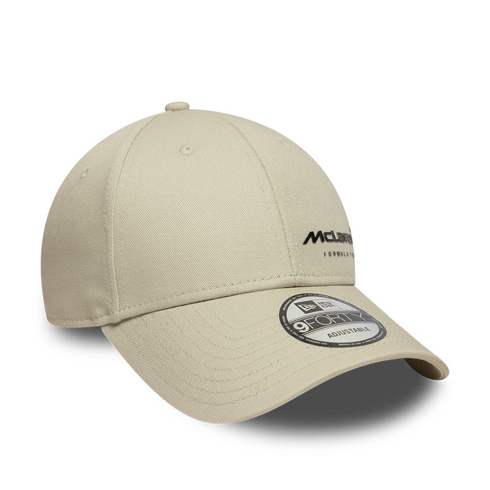 McLaren cap, essential, New Era, 9FORTY, cream