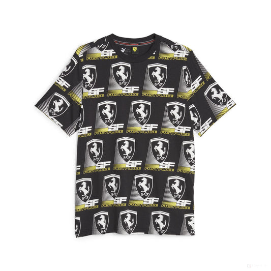 Ferrari t-shirt, Puma, Race AOP 2, black