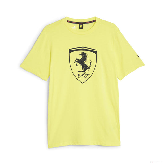 Ferrari t-shirt, Puma, Big shield Speed, yellow