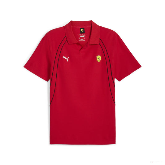 Ferrari polo, Puma, race, red