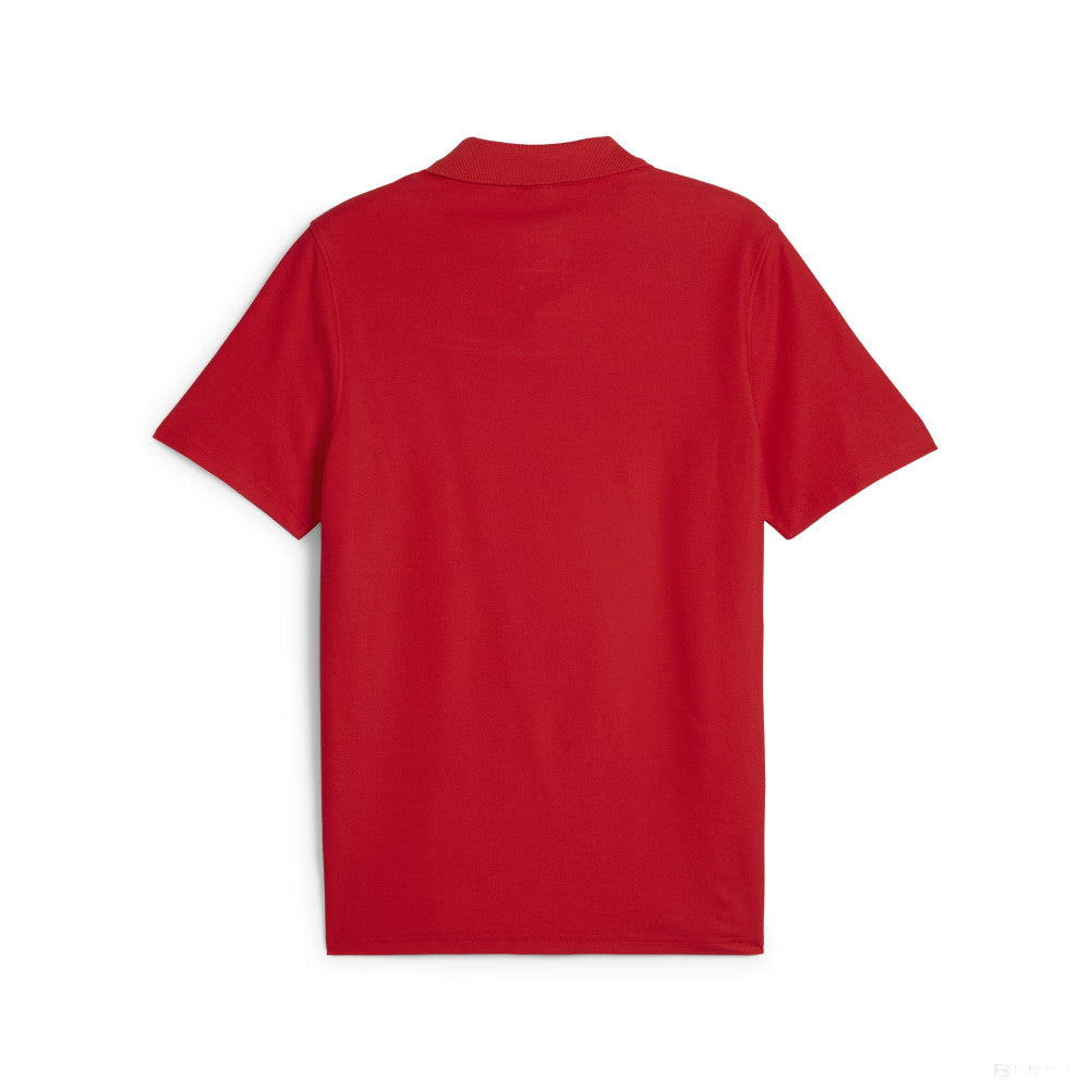Ferrari polo, Puma, race, red
