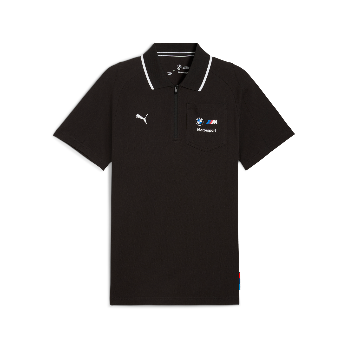 BMW zip polo, Puma, MMS, black 🔥