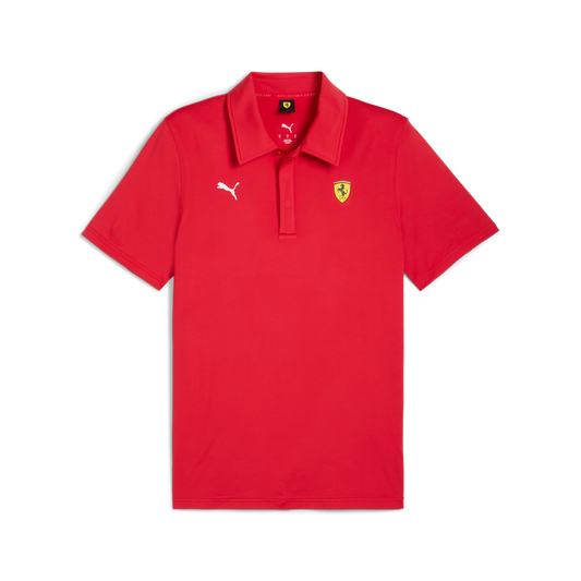 Ferrari polo, Puma, sportswear cloudspun, red 🔥