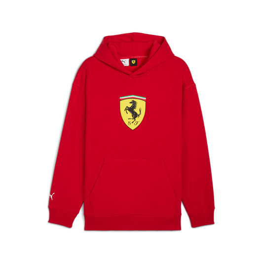 Ferrari hoodie, Puma, sportswear, shield logo, red 🔥