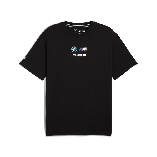BMW t-shirt, Puma, MMS, BMW logo II, essential+, black 🔥