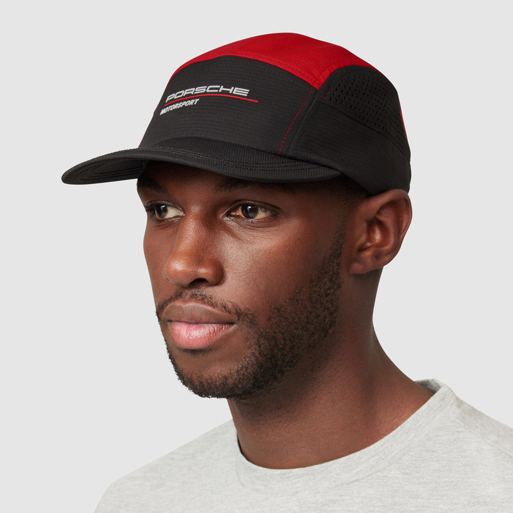 Porsche Baseball Cap, Motorsport, Adult, Black, 2022