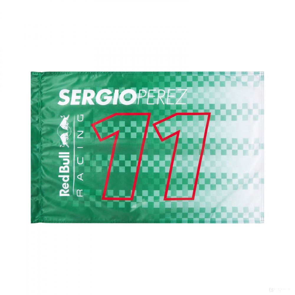 Red Bull Flag, Sergio Pérez, 90x60 cm, Orange, 2021