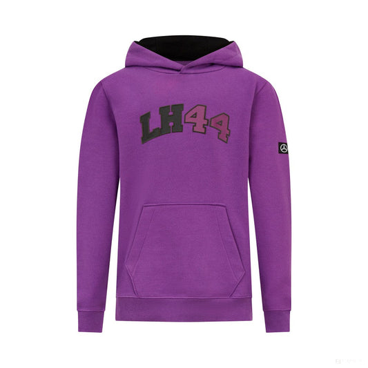 Mercedes Kids Lewis Hamilton Hoody, Purple