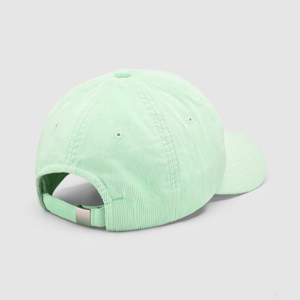 Mercedes Retro Cord Dad Cap, Mint